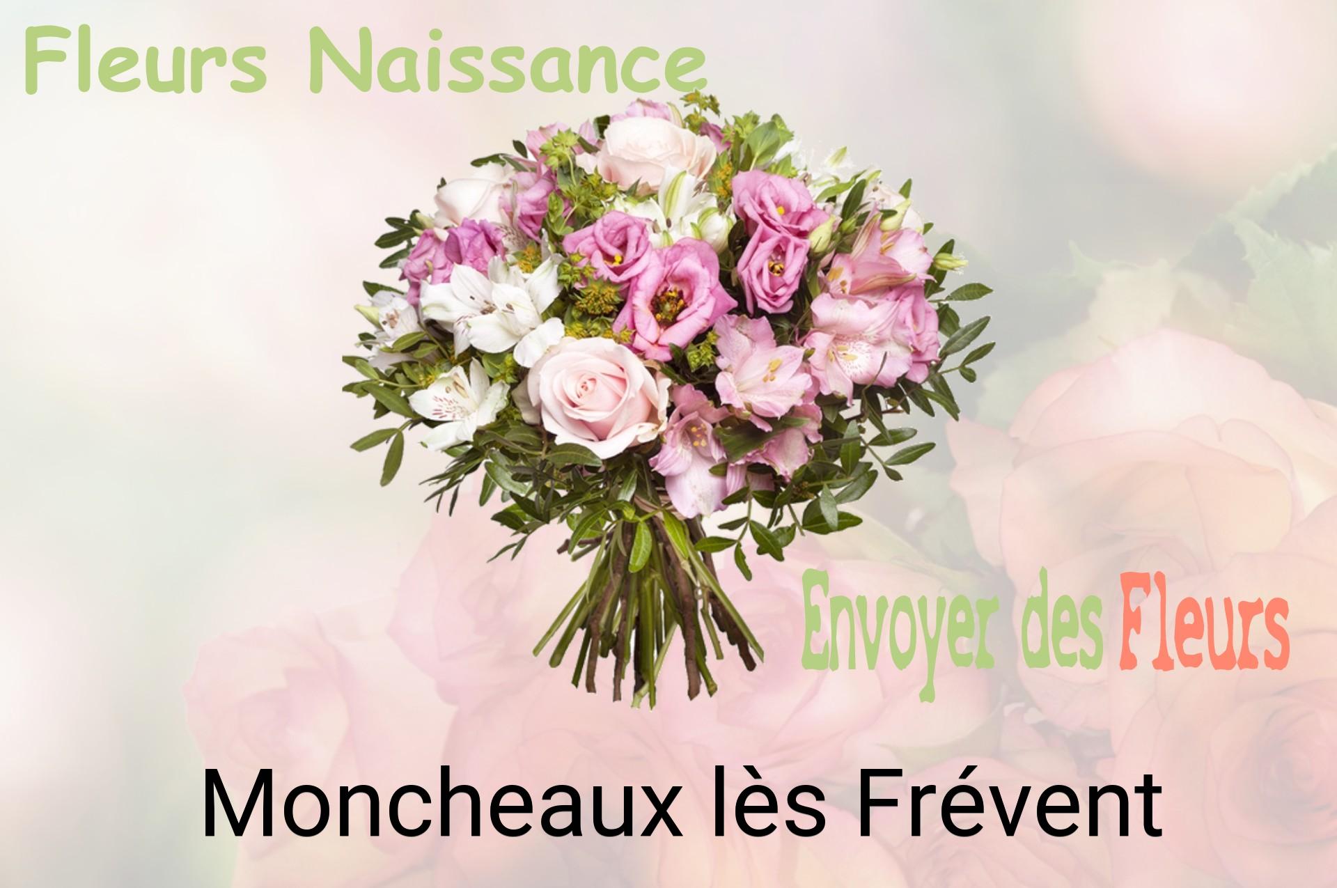 Bouquet de fleurs de naissance livré à Moncheaux-lès-Frévent